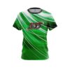 Columbia 300 Deep Green Stripes CoolWick Bowling Jersey