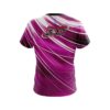 Columbia 300 Deep Pink Stripes CoolWick Bowling Jersey - Image 2