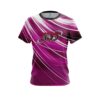 Columbia 300 Deep Pink Stripes CoolWick Bowling Jersey