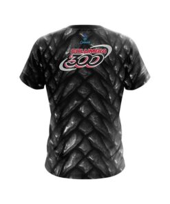 Alternative view of Columbia 300 Black Dragon Scales CoolWick Bowling Jersey