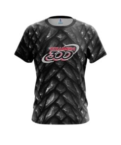 Columbia 300 Black Dragon Scales CoolWick Bowling Jersey