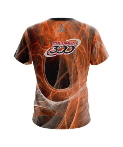 Alternative view of Columbia 300 Energy Swirls Orange CoolWick Bowling Jersey