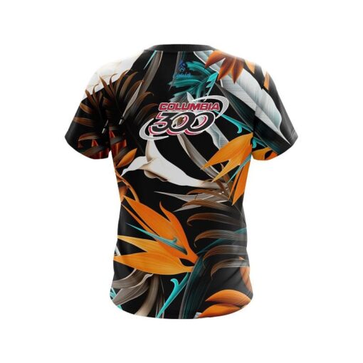 Columbia 300 Tropical Hawaiian CoolWick Bowling Jersey - Image 2