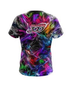 Alternative view of Columbia 300 Liquid Hypno Swirl CoolWick Bowling Jersey