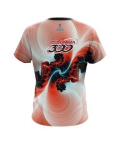 Alternative view of Columbia 300 Peach Motion Vortex CoolWick Bowling Jersey