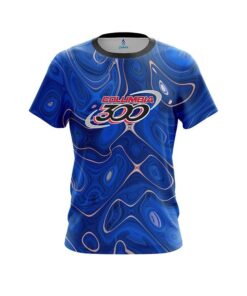 Columbia 300 Psychedelic Blue Flow CoolWick Bowling Jersey