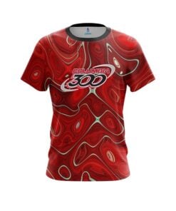 Columbia 300 Psychedelic Red Flow CoolWick Bowling Jersey