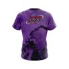 Columbia 300 Purple Graffiti Grunge CoolWick Bowling Jersey - Image 2