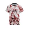 Columbia 300 Red Paint Splash CoolWick Bowling Jersey
