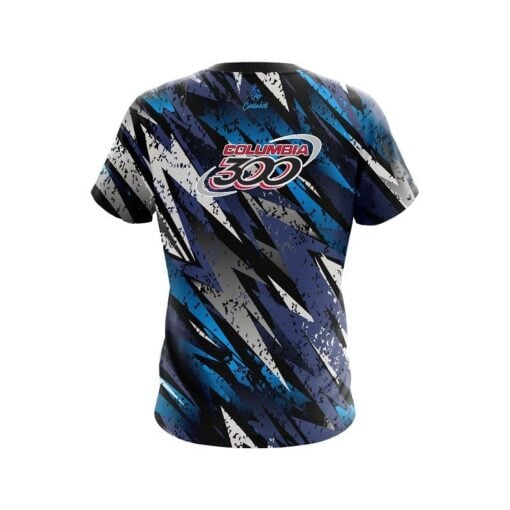 Columbia 300 Retro Zig Zag CoolWick Bowling Jersey - Image 2