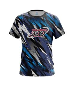 Columbia 300 Retro Zig Zag CoolWick Bowling Jersey