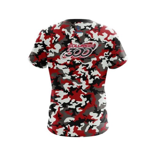 Columbia 300 Tactical Camo CoolWick Bowling Jersey - Image 2