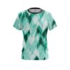 Plain Chevron Green CoolWick Bowling Jersey