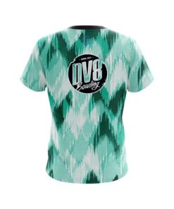 Alternative view of DV8 Chevron Green CoolWick Bowling Jersey