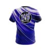DV8 Deep Blue Stripes CoolWick Bowling Jersey - Image 2