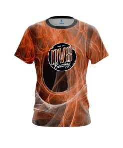 DV8 Energy Swirls Orange CoolWick Bowling Jersey
