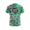 DV8 Green Exotic Motion CoolWick Bowling Jersey - Image 2