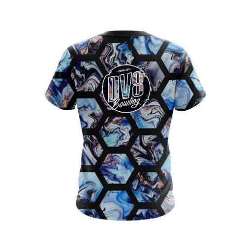 DV8 Marble Hex CoolWick Bowling Jersey - Image 2