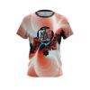 DV8 Peach Motion Vortex CoolWick Bowling Jersey