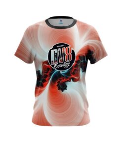 DV8 Peach Motion Vortex CoolWick Bowling Jersey