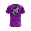 DV8 Psychedelic Purple Flow CoolWick Bowling Jersey - Image 2