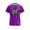 DV8 Psychedelic Purple Flow CoolWick Bowling Jersey