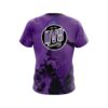 DV8 Purple Graffiti Grunge CoolWick Bowling Jersey - Image 2