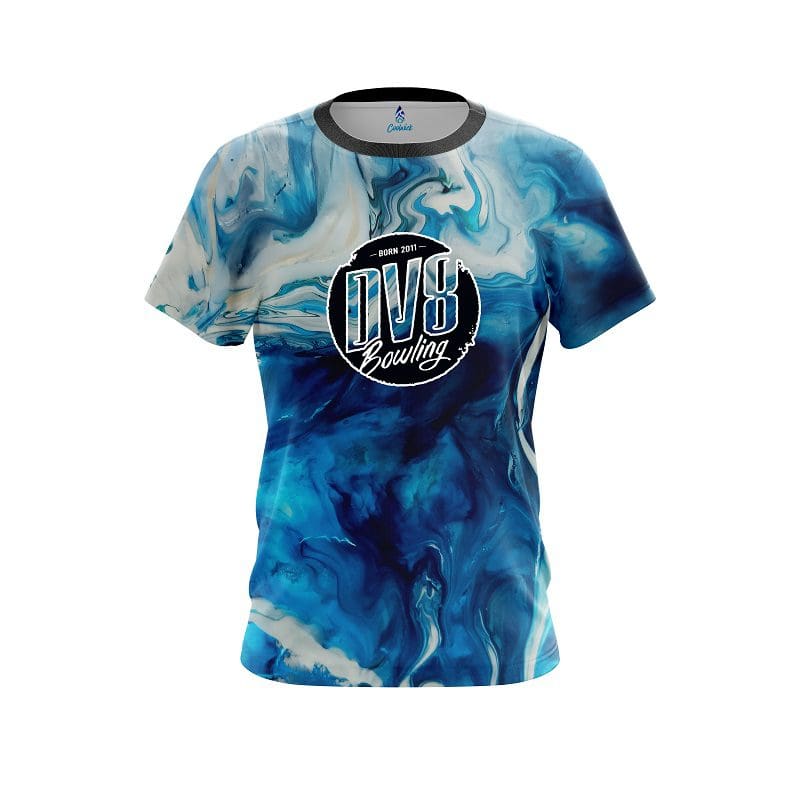 DV8 Sea Splash CoolWick Bowling Jersey