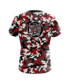 Alternative view of DV8 Tactical Camo CoolWick Bowling Jersey