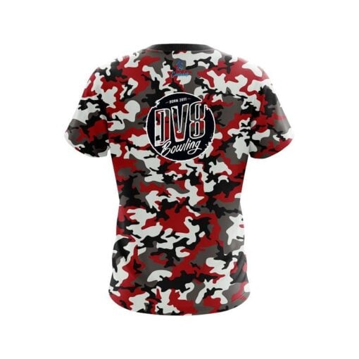 DV8 Tactical Camo CoolWick Bowling Jersey - Image 2