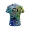 DV8 Watercolor Floral Art CoolWick Bowling Jersey - Image 2