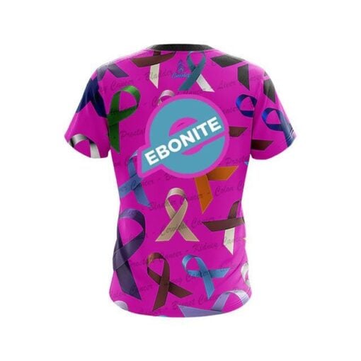 Ebonite Cancer Sucks CoolWick Bowling Jersey - Image 2