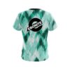 Ebonite Chevron Green CoolWick Bowling Jersey - Image 2