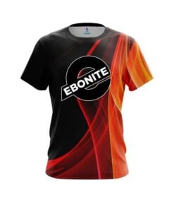 Ebonite Deep Orange Curve CoolWick Bowling Jersey
