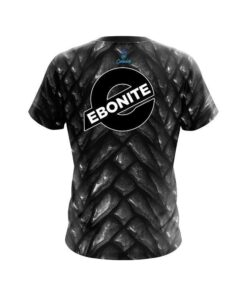 Alternative view of Ebonite Black Dragon Scales CoolWick Bowling Jersey