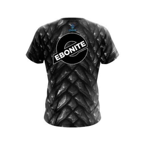 Ebonite Black Dragon Scales CoolWick Bowling Jersey - Image 2