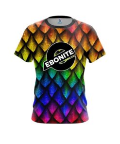 Ebonite Colorful Dragon Scales CoolWick Bowling Jersey