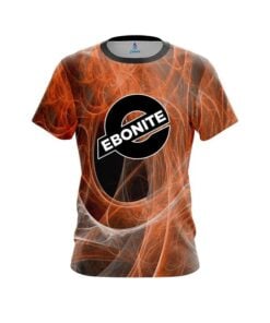 Ebonite Energy Swirls Orange CoolWick Bowling Jersey