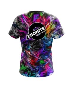 Alternative view of Ebonite Liquid Hypno Swirl CoolWick Bowling Jersey