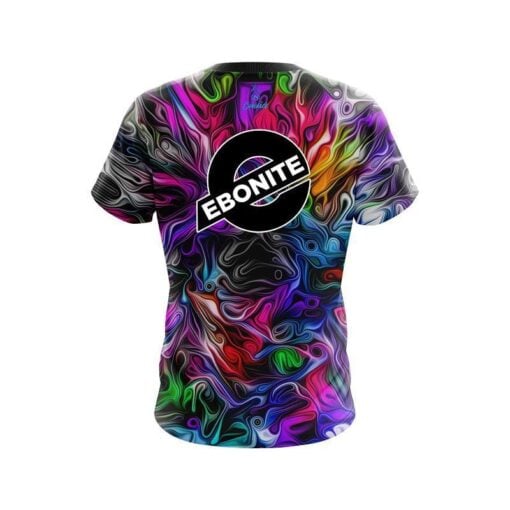 Ebonite Liquid Hypno Swirl CoolWick Bowling Jersey - Image 2