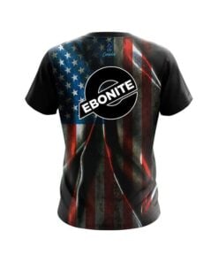 Alternative view of Ebonite Old Glory CoolWick Bowling Jersey
