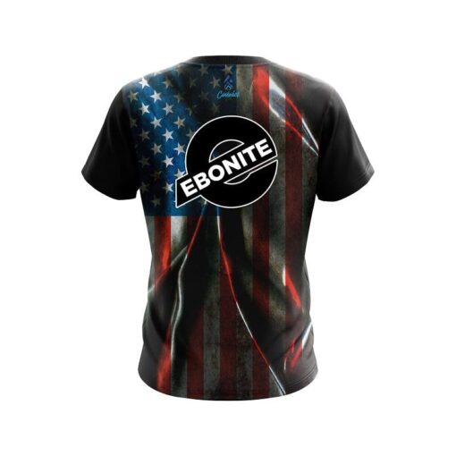 Ebonite Old Glory CoolWick Bowling Jersey - Image 2