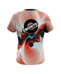 Alternative view of Ebonite Peach Motion Vortex CoolWick Bowling Jersey