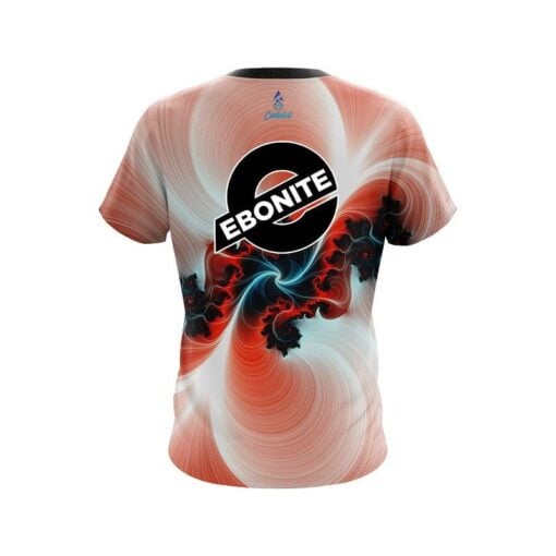 Ebonite Peach Motion Vortex CoolWick Bowling Jersey - Image 2
