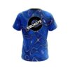 Ebonite Psychedelic Blue Flow CoolWick Bowling Jersey - Image 2