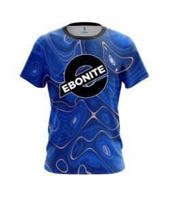 Ebonite Psychedelic Blue Flow CoolWick Bowling Jersey
