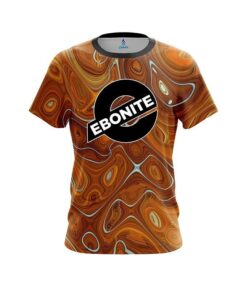 Ebonite Psychedelic Orange Flow CoolWick Bowling Jersey