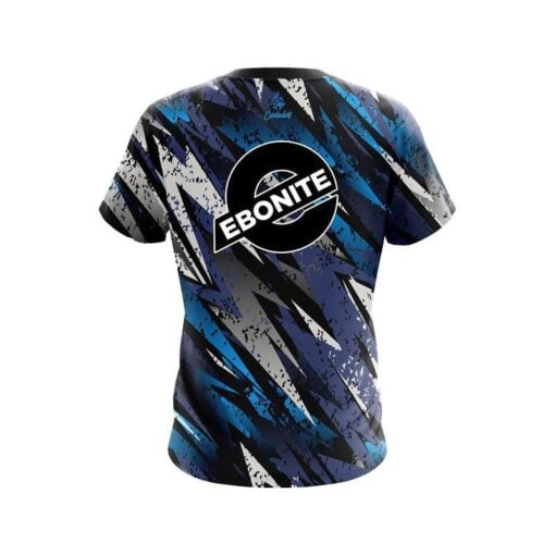 Ebonite Retro Zig Zag CoolWick Bowling Jersey - Image 2