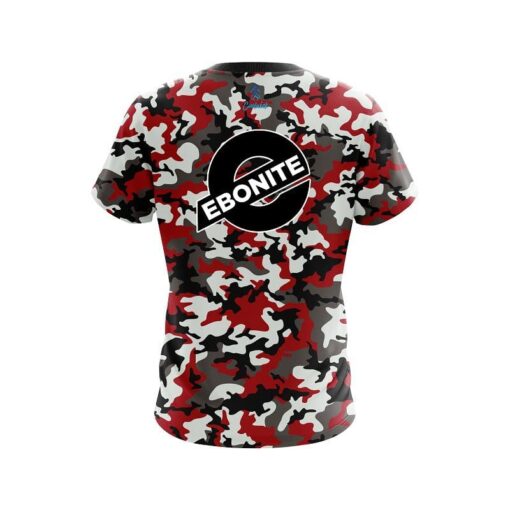 Ebonite Tactical Camo CoolWick Bowling Jersey - Image 2