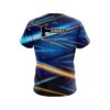 Hammer Blue Futuristic Rays CoolWick Bowling Jersey - Image 2